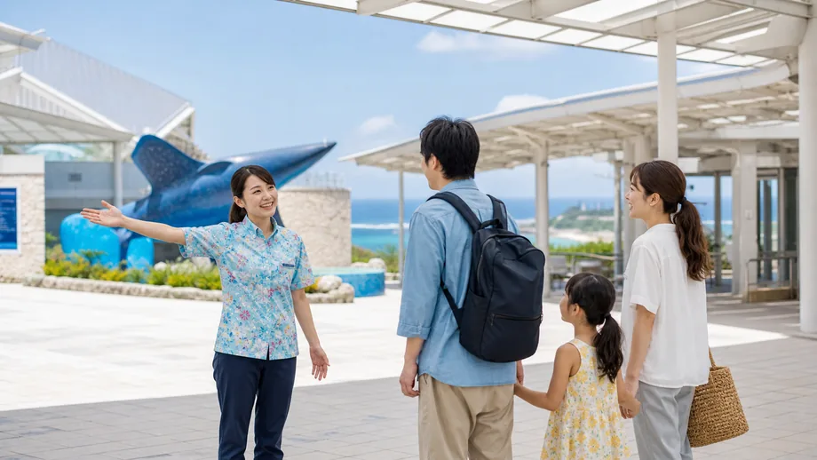1日入園チケットの様子